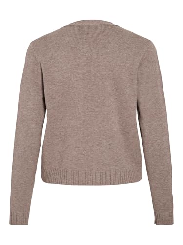 Vila Damen Viril Short L/S Knit Cardigan-noos Strickjacke, Falcon,M