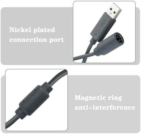 USB Breakaway Cable, Dongle USB Breakaway Cable Fits for G920 Driving Force Xbox, 458 Spider Racing Wheel Driving Force