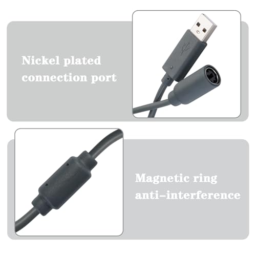 USB Breakaway Cable, Dongle USB Breakaway Cable Fits for G920 Driving Force Xbox, 458 Spider Racing Wheel Driving Force