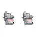 MIRTUX 2 x Bomba de Desagüe Universal magnética para diferentes Modelos de Lavadoras: LG, Otsein, Samsung, Zanussi, Corberó, Gorenje y Askoll. Modelo M231 - M332 - T2124 - T2107