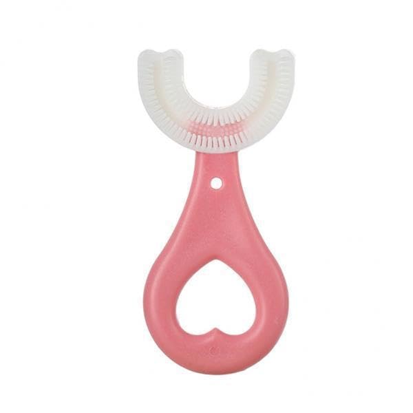 5xKids Teeth Cleaning Manual Brush U-Shape Oral Tooth Cleaning Pink 2-6 years | Health & Beauty | Oral Care | Electric Toothbrushes-image-24