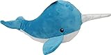 SNUG AROOZ Cute Nikki The Narwhal Stuffed Animals for Dogs, Cool Puppy Toys, Tough & Durable Soft...