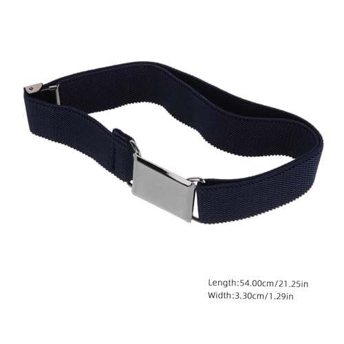 4Pcs Belts for Boys Stretchy Elastic Waistbands Camel for Daily Wear School Uniforms and Casual Outfits2