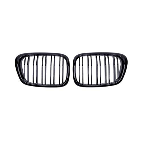 Calandre capot avant pour BMW E39 Série 5 1997-2003 en ABS noir