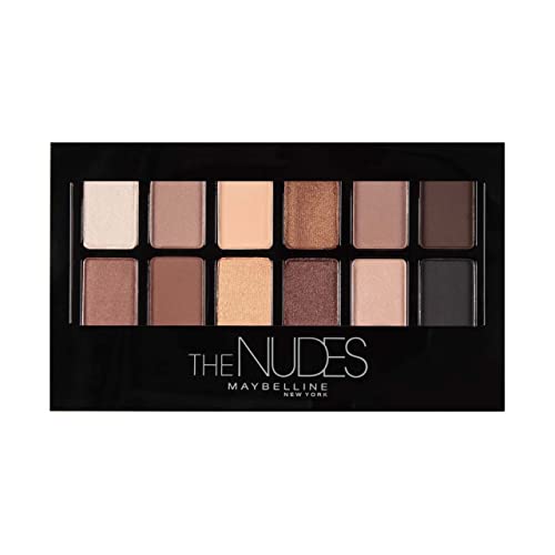 Maybelline New York The Nudes Eyeshadow Palette 0.34 oz (Pack of 3)