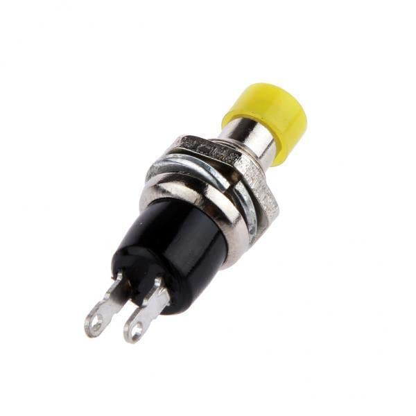 UJEAVETTE 3xMini Momentary Push Button Switches Push on Release off Pack of 10 Yellow-image-37