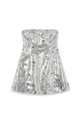 Arta Embellished Sequin Bustier Mini Dress