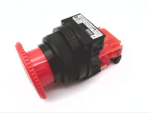 AR30V2R-01R PUSHBUTTON, 10AMP, 1NC, 600V, Mushroom, Emergency Stop