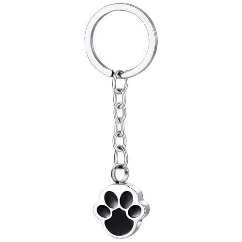 Syengery Llavero De Recuerdo Para Perros,Abrible De Acero Inoxidable Decoracion Novedosa - Recuerdo De Cenizas De Perro - Para Mesa De Noche Dormitorio Oficina Hogar Escuela Habitacion Mesa