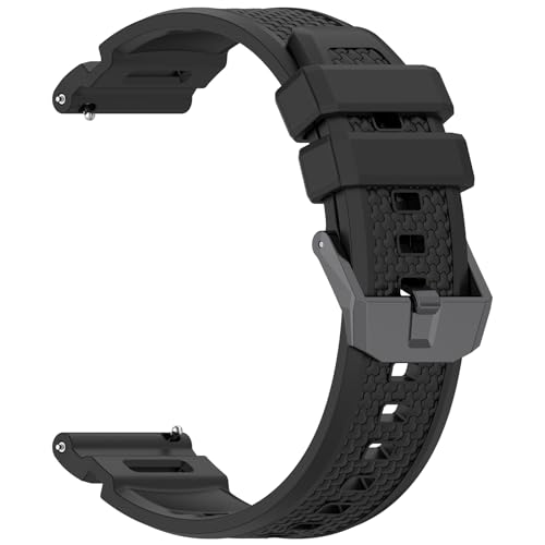 Garmin Venu X1�p �V���R���N�C�b�N�����[�X�r���v�X�g���b�v 24mm �����p�o���h ���K�ȃX�|�[�c�o���h Garmin Venu X1�X�}�[�g�E�H�b�`�p �I�����W �u���b�N ���b�h �O���[�� ���̑� (�u���b�N)