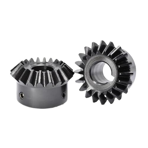 Bevel Gear Pinion Hardware Mechanical 1M 30 Teeth 45# Steel Inner Hole 8/10/14mm Gear 90 Degrees Meshing Angle Steel Gears Screw Hole M5(14mm)