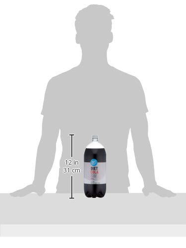 Amazon Brand Happy Belly Diet Cola, 67.6 Fl Oz Bottle