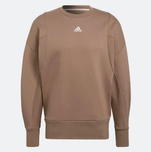 Adidas Men's Multi Sport Sweat Shirts, Chalky Brown, X-Small