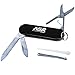 ASR Outdoor Mini EDC Small Pocket Knife Multi Tool - LOGO Black