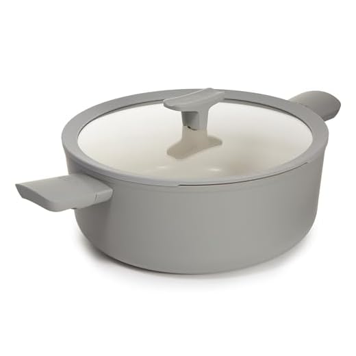 BergHOFF Leo Soep-/groentepan met deksel Balance Moonmist 28 cm - Leo