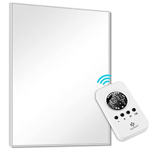 Preisvergleich Produktbild KESSER® Infrarotheizung Mit Thermostat Infrarotheizkörper Elektroheizung Infrarot Heizung Wandheizung - 28 unterschiedliche Routineprogramme, Heizkörper Heizpaneel 1000W Mit Fernbedienung