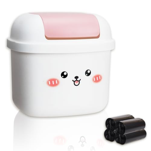 Bac de rangement en plastique pour bureau pour éliminer les petits déchets de table