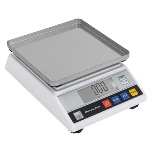 Pacchetto incluso: 1* Bilancia elettronica, 1* Adattatore, 1* Piatto di lavaggio, 1* Manuale Inglese