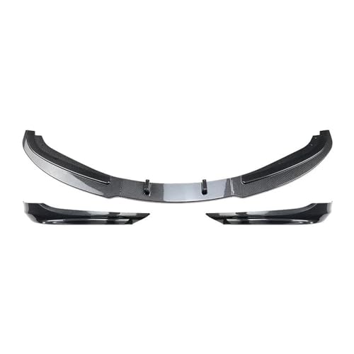 Spoiler avant pour BMW E90 E91 LCI avec diffuseur aérodynamique look carbone