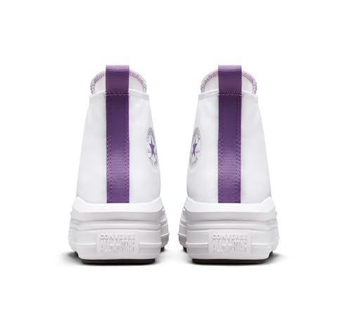 Converse Fille A03667c Shoes, Blanc Violet Pixel, 38 EU