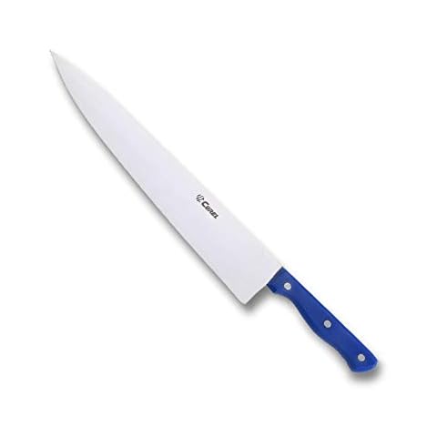 Artenostro Curel 11" Chromium Steel Chef's Knife - Blue POM Handle Cover