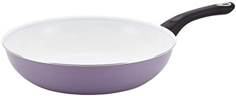 Pemberly Row Ceramic Nonstick Cookware Skillet in Lavender