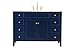 Elegant Decor 48 inch Single Bathroom Vanity in Blue