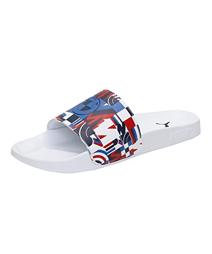 PUMA BMW MMS Leadcat 2.0, Sandalias Unisex Adulto, Multicolor (Strong Blue White), Numeric_39 EU