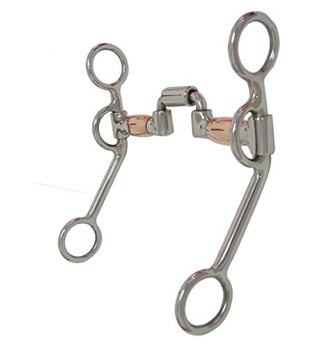 AJ Tack Wholesale Argentine Colt Horse Transition Bit Hinged Correction Mouth Copper Barrel Roller