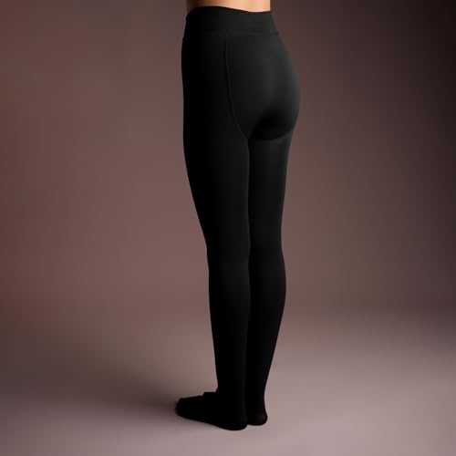 Image of Theater Fur Opaque Stockings for Women | Fleece Lined Free Size Full Length Stretchable and Warm Tights with Soft Comfortable Waistband