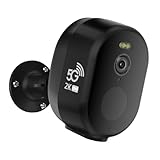 ELECCTV Security Cameras Wireless Outdoor, 2K/3MP QHD Home Security System with 130°-Wide View, Night Vision, Spotlight,IP65 Waterproof, Support Alexa,2.4GHz & 5GHz WiFi,Cloud/SD