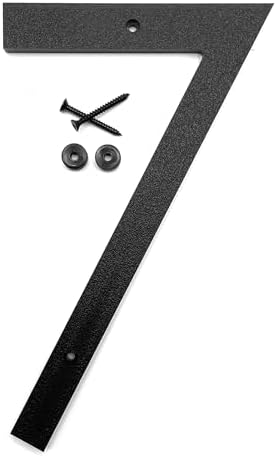 Amazon.com: 8 inch Large Modern House Numbers for outside, Black ...