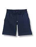 100% Cotton - 260gsm Mexx Girls Enzym wash fance Casual Shorts, Dark Sapphire (Navy), 110-116