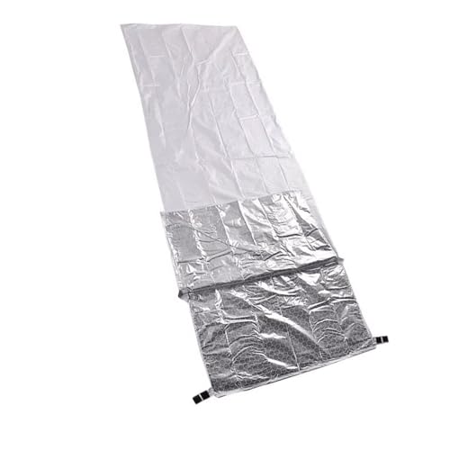YZZLZH Versatile Single Sleep Bag Light Weight Hiking Sleep Bag with Compression Sacks for Outdoor Activity Aluminum Coated Thermals