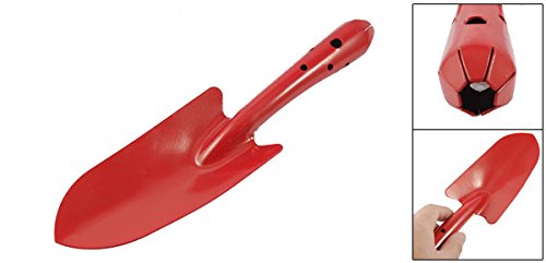 Amazon.co.jp: uxcell 園芸ショベル 赤 スコップ 金属製品 ハンドル