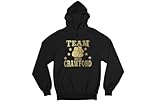 Freedomtees Team Crawford Bud Sweatshirt Canelo vs Crawford Hoodie Black Boxing Sweatshirt Fight Night Pullover for Boxing Fans Unisex (US, Alpha, Large, Regular, Regular, Black)