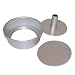 joyMerit Antiadherente 8 Pulgadas / 6 Pulgadas Angel Food Cake Pan Bandeja...