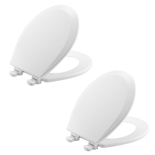 Image of Bemis 500EC 000 Toilet Seat, 4-Pack Round, White