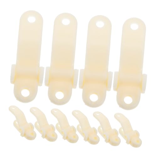 Abaodam 10PCS Greenhouse Film Locking Clips Plastic Clamps for Secure Ventilation Antitwist Design for Garden Hoops Windproof Stability Prevents Membrane Damage for Greenhouse Accessories