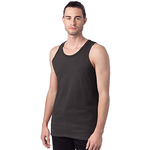 Image of Hanes Men's Originals Garment Dyed Tank, 100% Cotton Tanks For Men, Sleeveless Cotton Shirts