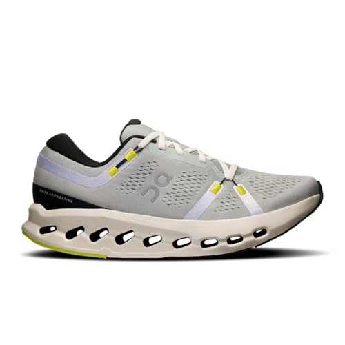 On Men's Cloudsurfer 2 Sneaker, Glacier/Ivory, 11