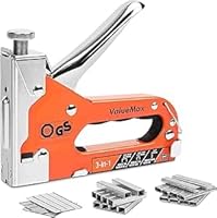 ValueMax 3-in-1 Handtacker Set mit 3000 Klammern -TÜV GS geprüft- Profi Tacker für Holz, Typ 140/28/8 leistungsstarker Tackerpistole mit einstellbarer Schusskraft für Dekoration, Möbel
