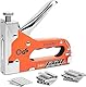ValueMax 3-in-1 Handtacker Set mit 3000 Klammern -TÜV GS geprüft- Profi Tacker für Holz, Typ 140/28/8 leistungsstarker Tackerpistole mit einstellbarer Schusskraft für Dekoration, Möbel