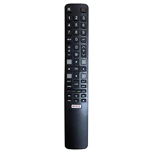 Nuevo Mando a Distancia de Repuesto Thomson TCL 06-IRPT45-ARC802N RC802N - No se Requiere configuración, Compatible para TCL 4K UHD QLED TV 32ES560 32ES580 40ES560 43EP640 43EP660 50DP660 50EP640