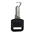 FixtureDisplays® Right Groove Key Blank for Gen II Lockers 15252-2TIER Blank Right-FBA