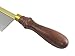 Thomas Flinn Pax Taytools 8 Inch Gent Dovetail Saw, Solid Rolled Brass Back, 20 TPI, 1-5/8 Inch Wide Plate, Walnut Handle