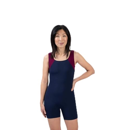 Dolfin Color Blocked Scoop Neck Aquatard (Womens, 6)