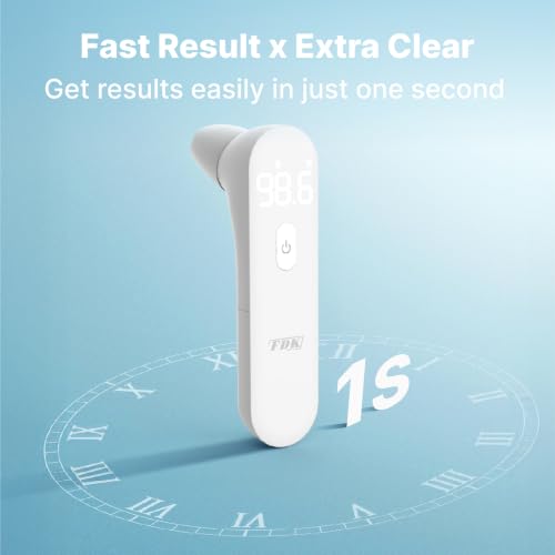 Image of FDK LED 2-in-1 Ear and Forehead Digital Thermometer for Adults, Kids & Baby