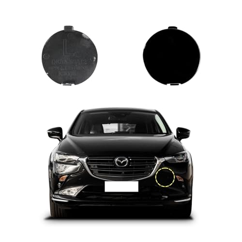 �t�����g�o���p�[�����t�b�N�J�o�[�L���b�v�AMazda CX3 DK CX-3 2014-2023�g���[���[�J�o�[�L���b�v DK8A-50A12 DK8A-50A11 �J�[�A�N�Z�T���[(�u���b�N����)