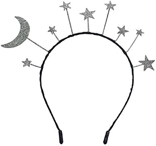 Holibanna Kids hair hoop glitter star moon headband halloween birthday headpiece